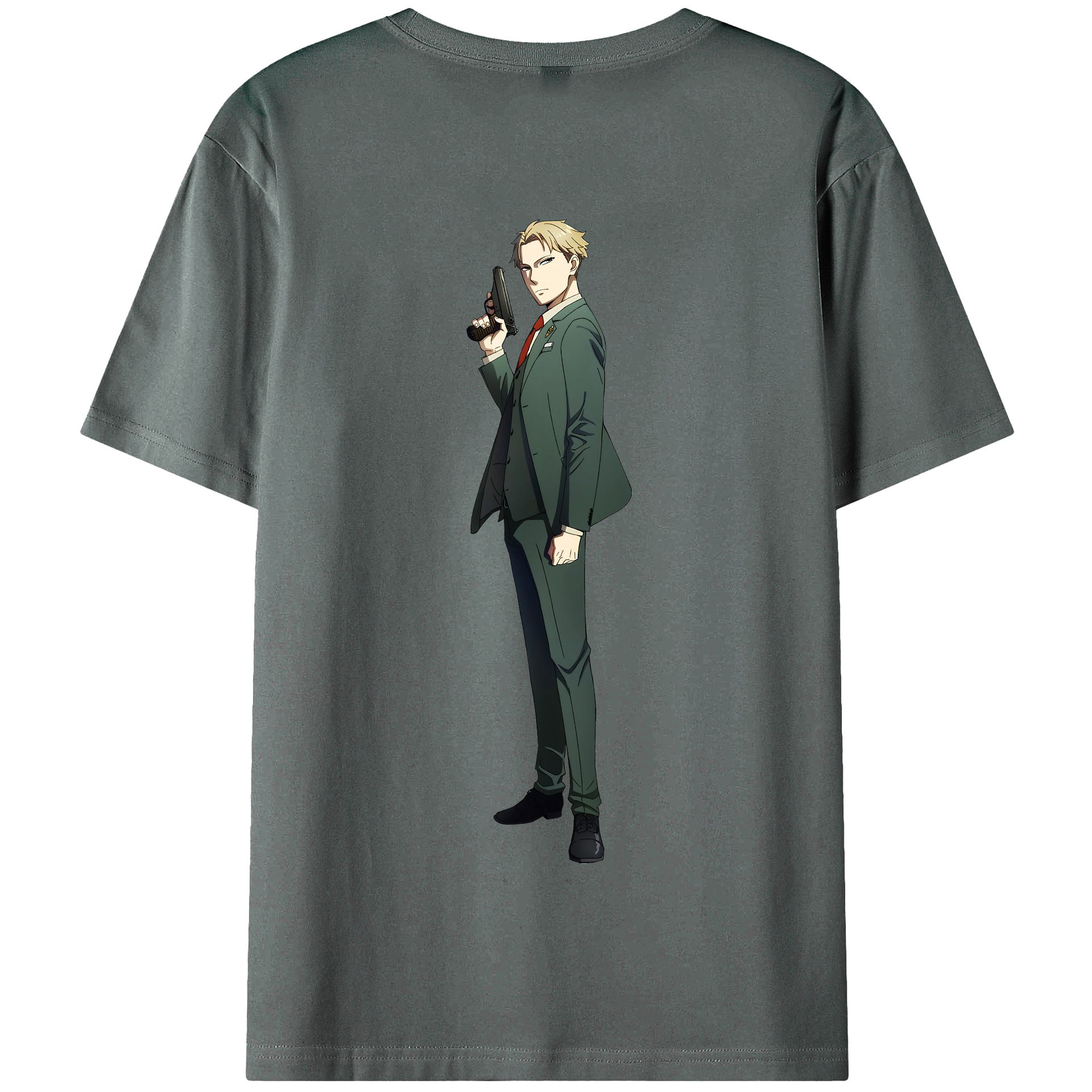 （画像用） SPY×FAMILY间谍家家酒 綿100％半袖Tシャツ（背面プリント）